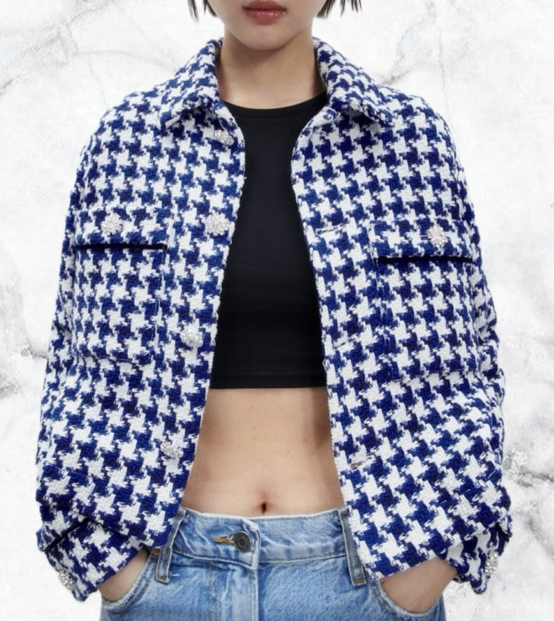 VESTE EN TWEED