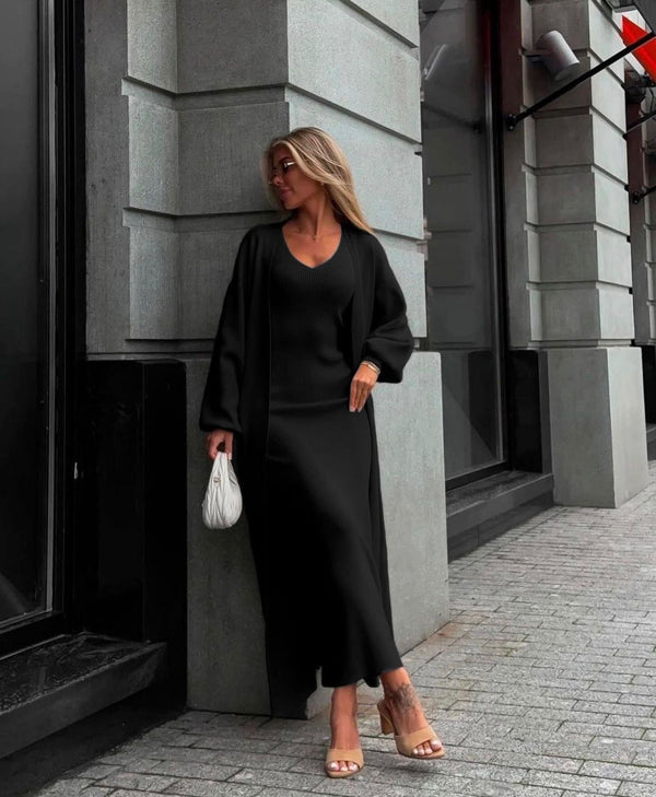 Ensemble Robe et Cardigan