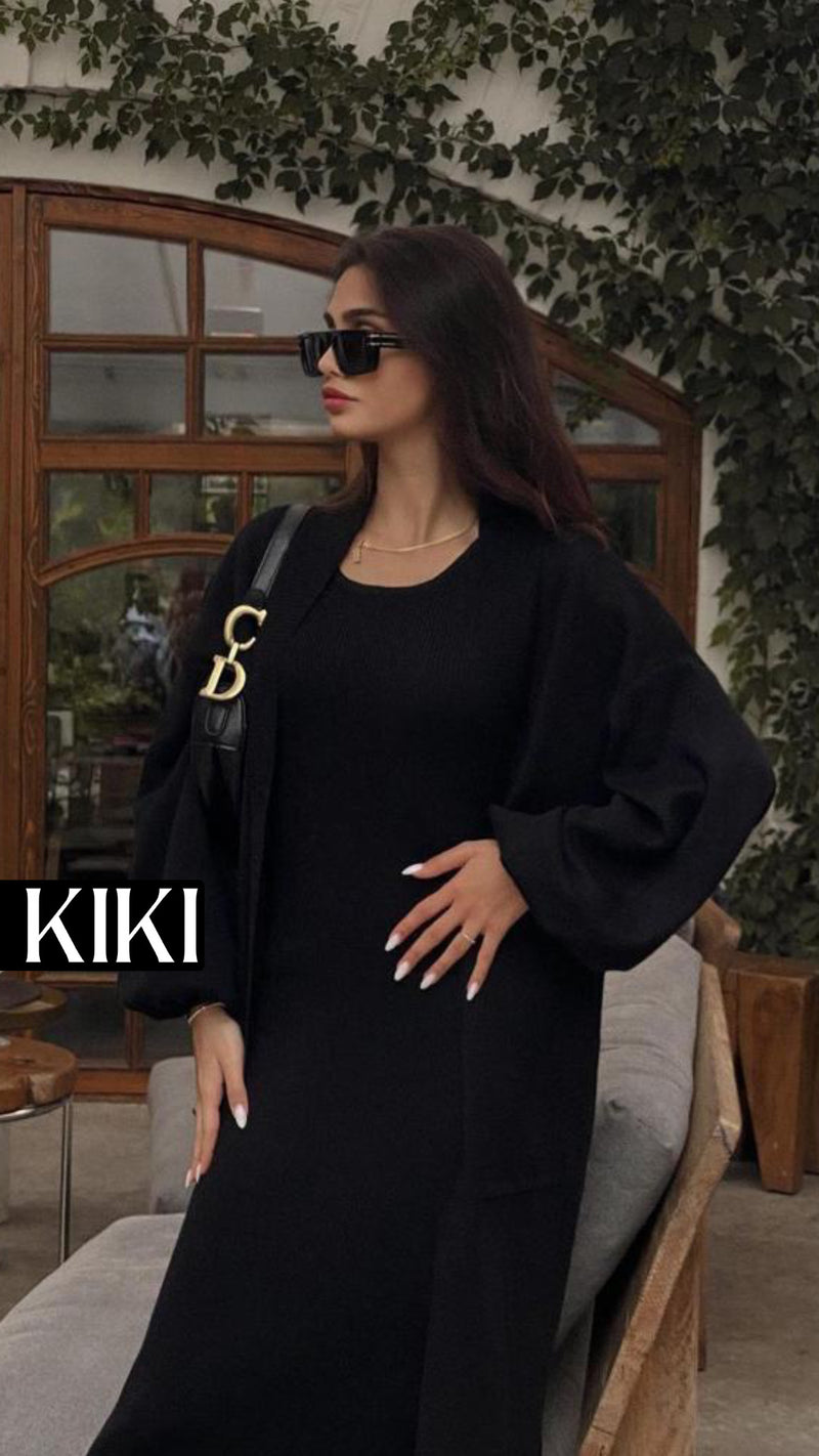Ensemble Robe et cardigan