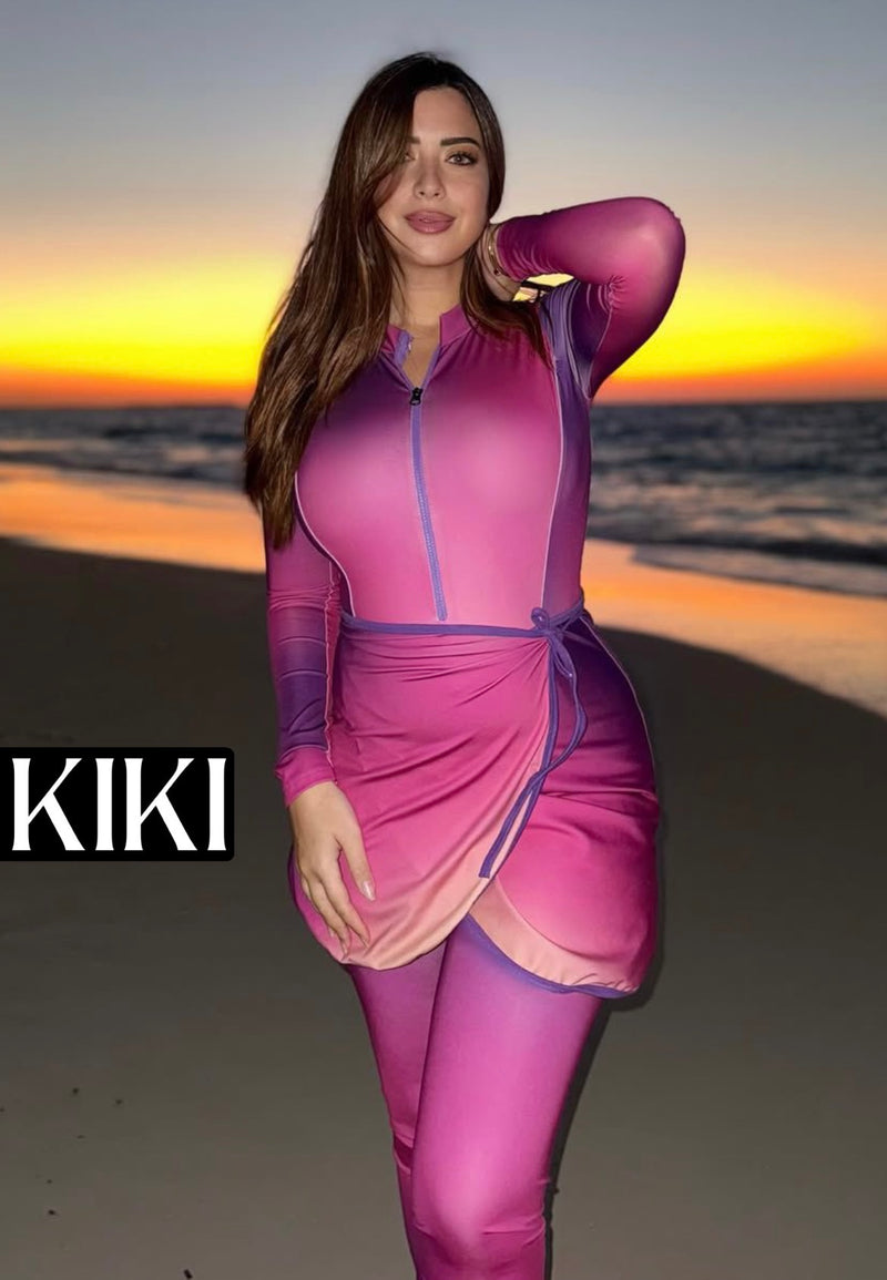 Burkini avec 2 Caches