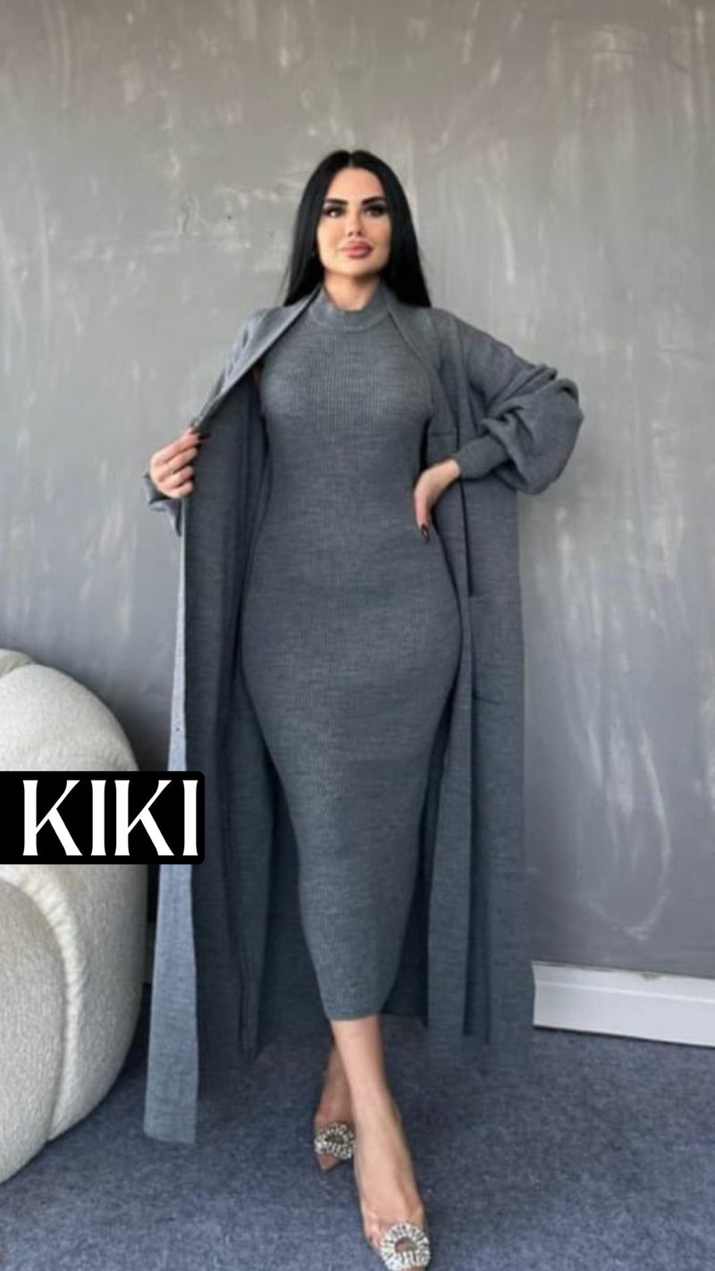 Ensemble Robe et cardigan