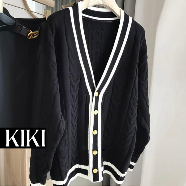 Cardigan BLACK & WHITE