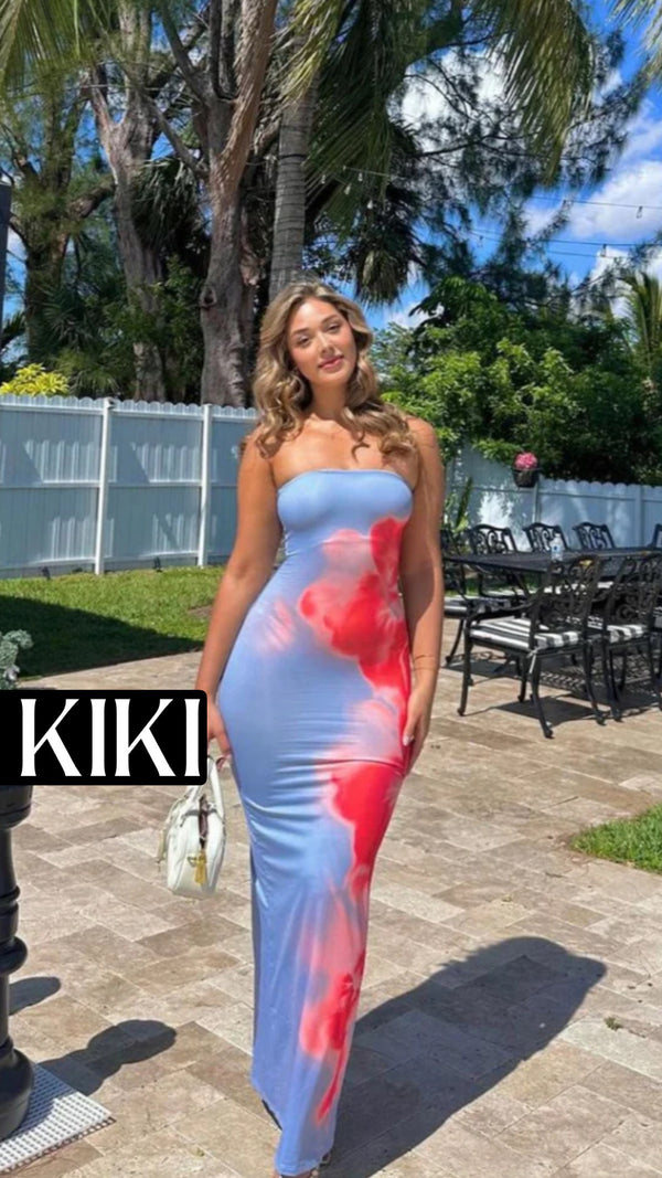 Flower beach dress