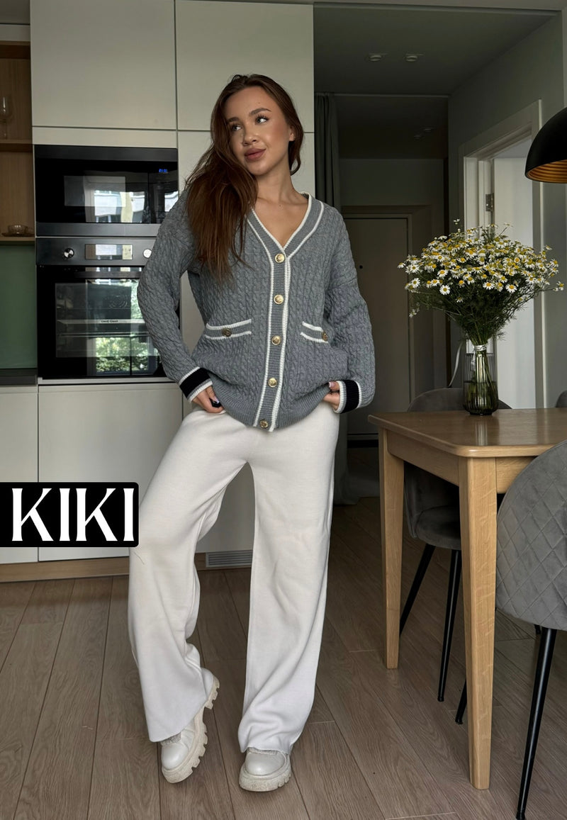 Cardigan kiki Gris