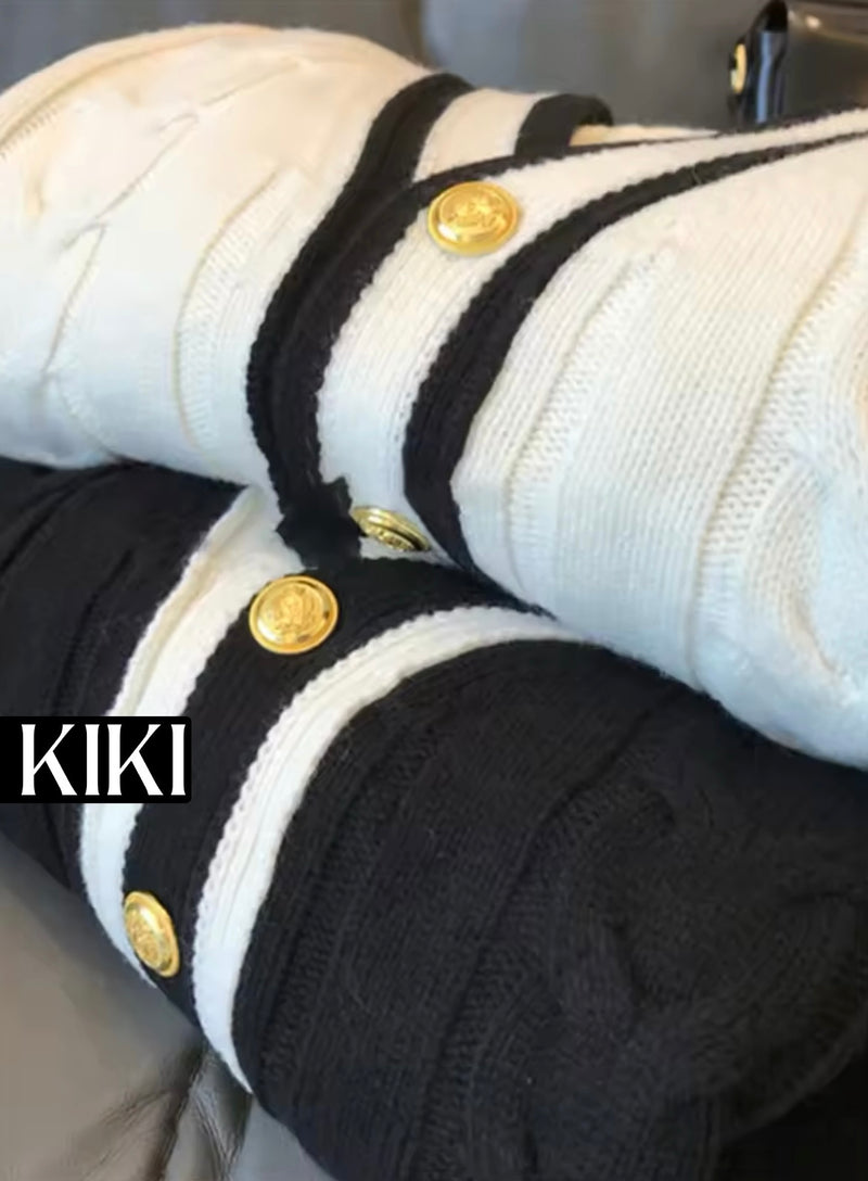 Cardigan BLACK & WHITE