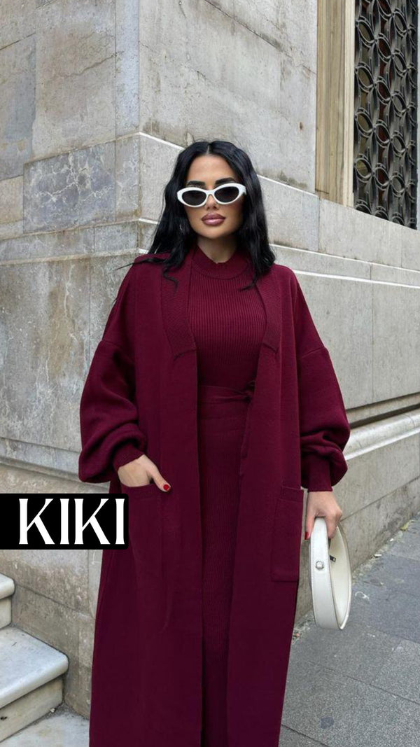 Ensemble Robe et cardigan