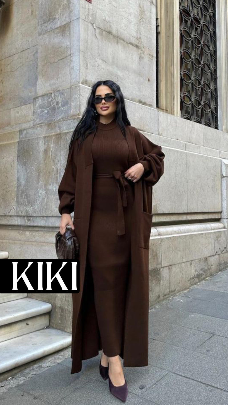 Ensemble Robe et cardigan